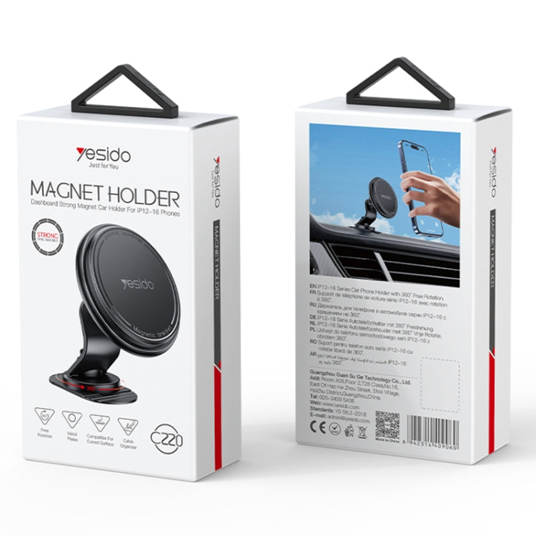 Yesido C220 Car Center Console MagSafe Magnetic Phone Holder