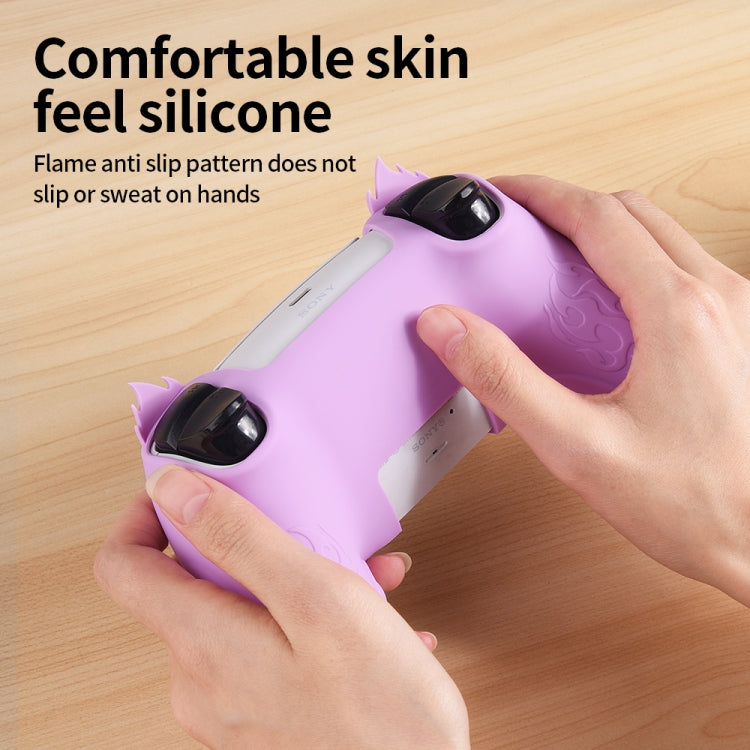 Flame Silicone Gamepad Protective Case