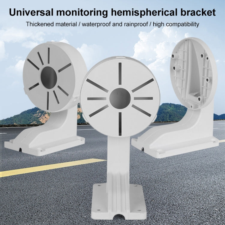 5pcs Universal Plastic Surveillance Camera Hemisphere Wall Mount Bracket