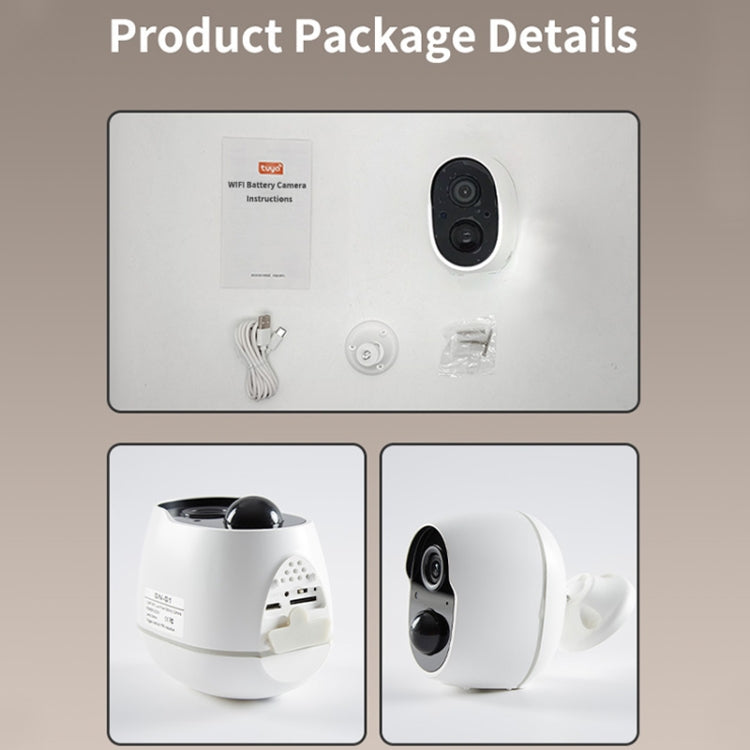Home Ultra-HD Infrared Night Vision WiFi Surveillance Camera