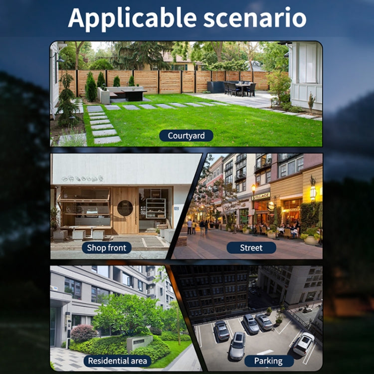 Graffit Version Home Ultra-HD Solar Panel Wireless WiFi Surveillance Camera