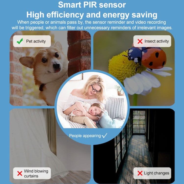 3MP Home Outdoor HD Wireless Surveillance Camera