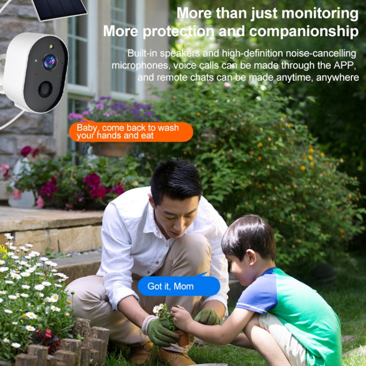 3MP Graffit Version Outdoor HD Solar Panel Wireless WiFi Surveillance Camera