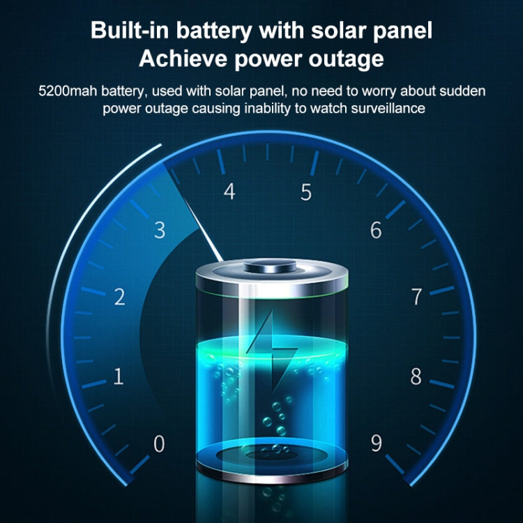 3MP Graffit Version Outdoor HD Solar Panel Wireless WiFi Surveillance Camera