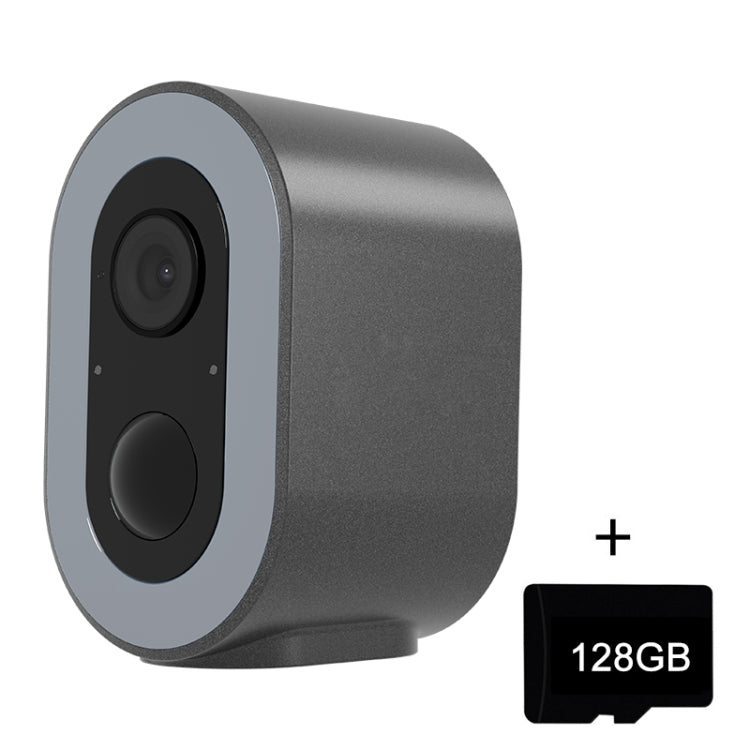 WiFi Tuya Smart Version HD Low Power Consumption Battery Camera, EU Plug