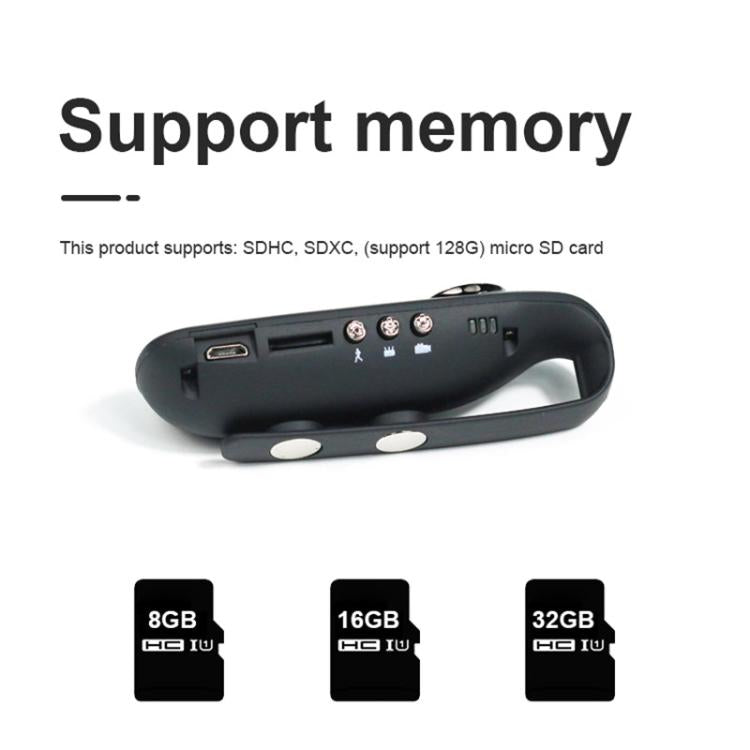 007 1080P HD Video Recorder with Back Clip