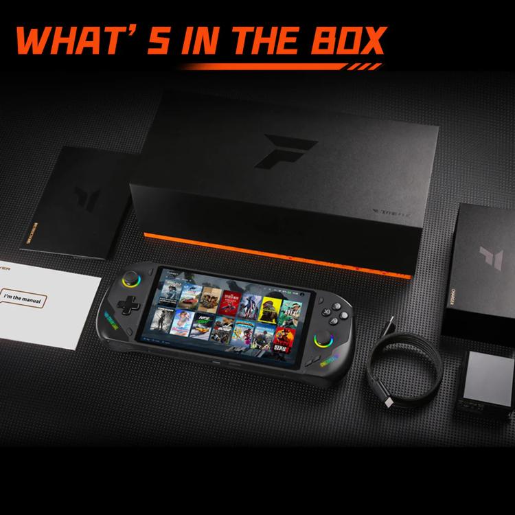 ONE-NETBOOK OneXPlayer F1 Pro 7 inch Handheld Game Console, Windows 11 AMD Ryzen AI 9 HX 370 CPU