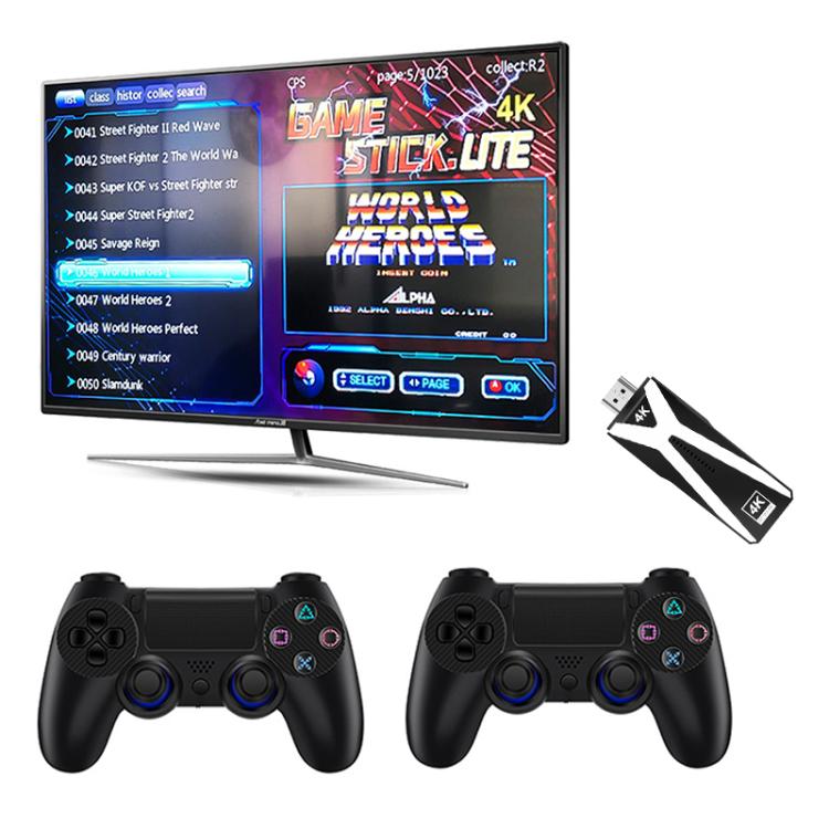 M10 4K Ultra HD Game TV Stick with Dual Gamepads 2.4G Receiver