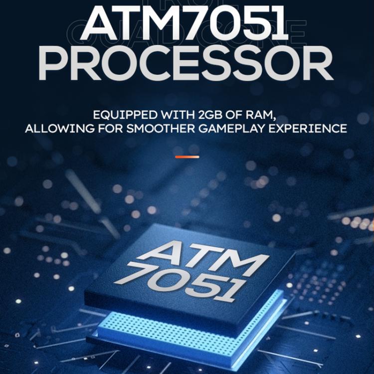 PROJECT X Handheld Game Console 4.3 inch Screen ATM 7051 CPU