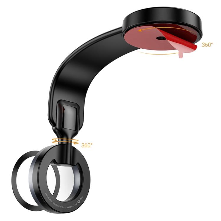 hoco H71 Totem Car Center Console Ring Magnetic Phone Holder