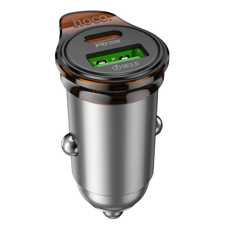 hoco NZ16A Rigorous PD25W and QC3.0 Dual Port Car Charger