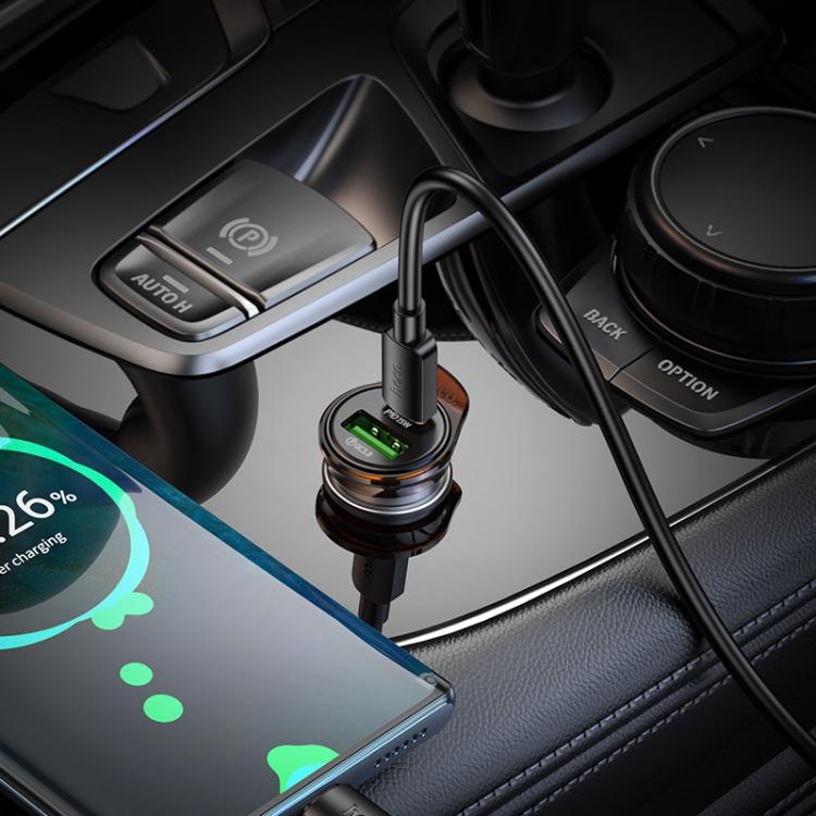 hoco NZ16A Rigorous PD25W and QC3.0 Dual Port Car Charger