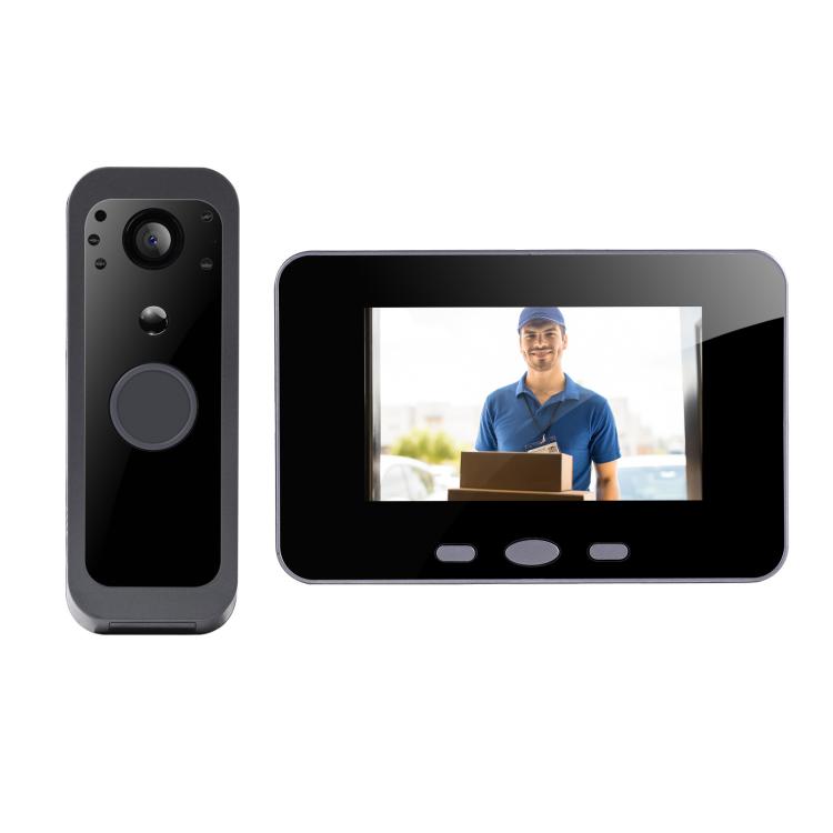 SY-30 4 inch PIR Night Vision 2.4G Video Intercom Doorbell