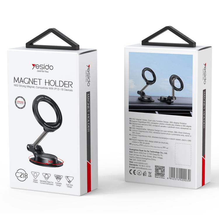 Yesido C218 Car MagSafe Magnetic Mobile Phone Holder