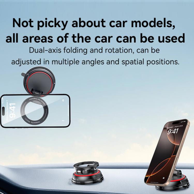 Yesido C219 Suction Cup Car MagSafe Magnetic Mobile Phone Holder