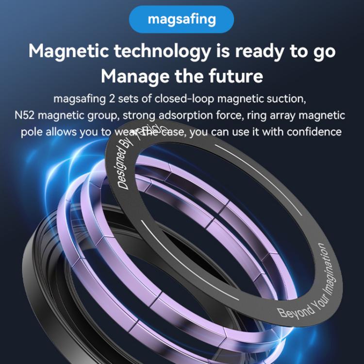 Yesido C219 Suction Cup Car MagSafe Magnetic Mobile Phone Holder