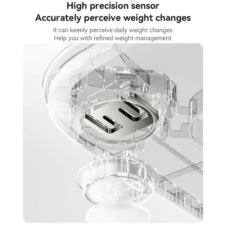 Yesido MG10 Smart Electronic Weight Scale, Size: 28x28x2.35cm