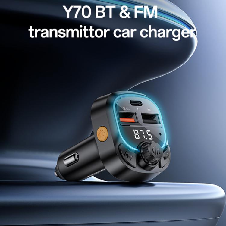 Yesido Y70 Car Bluetooth FM Transmitter