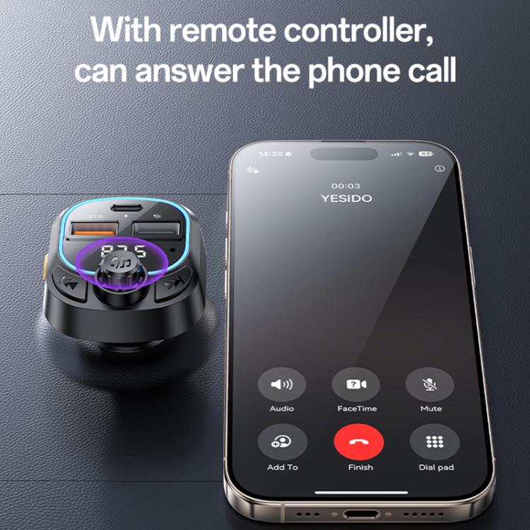 Yesido Y70 Car Bluetooth FM Transmitter