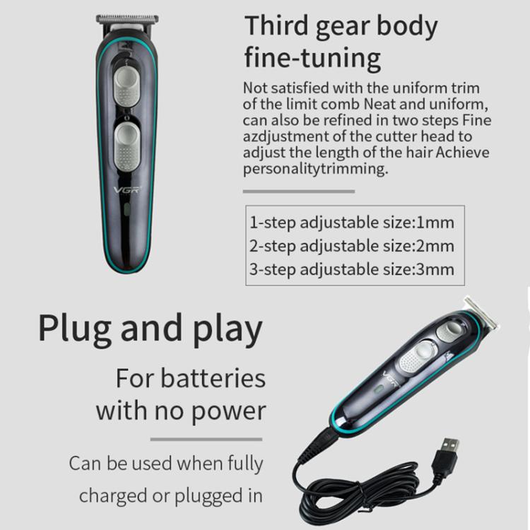 VGR V-055 10W USB Electric Household Hair Clipper