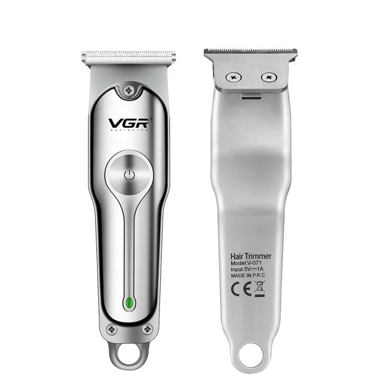 VGR V-071 5W Carbon Steel Blade USB Electric Hair Clipper