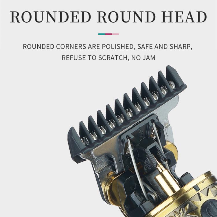 VGR V-085 Vintage Hairstyles Carving USB Electric Hair Clipper