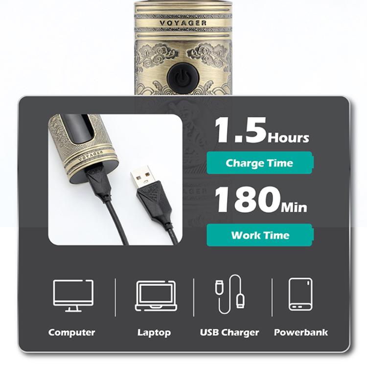 VGR V-106 6-in-1 Digital Display Electric Hair Clipper Kit