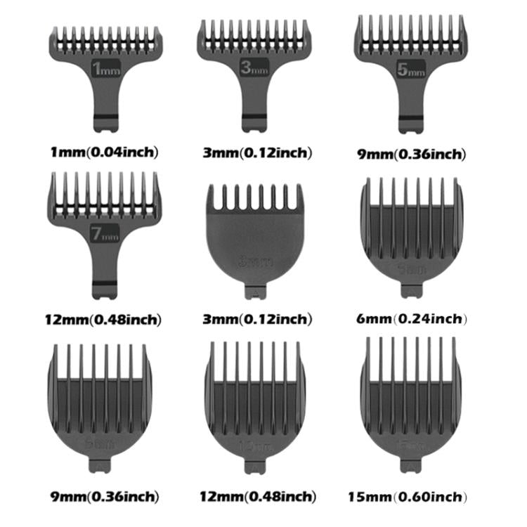 VGR V-106 6-in-1 Digital Display Electric Hair Clipper Kit