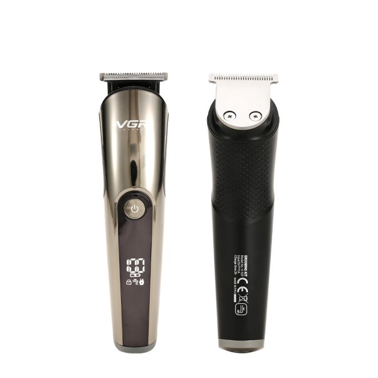 VGR V-107 11-in-1 IPX6 Digital Display Electric Hair Clipper Kit