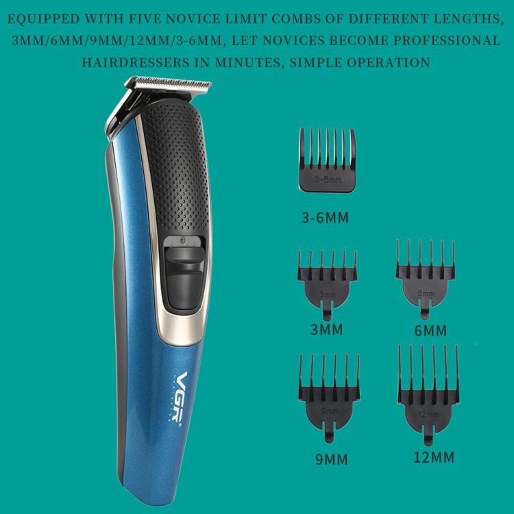 VGR V-172 10W Multifunctional USB Electric Hair Clipper