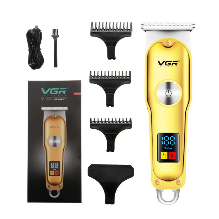 VGR V-290 Portable Mini USB Electric Hair Clipper with Digital Display
