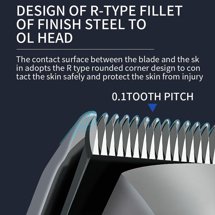 VGR V-652 Professional Digital Display USB Electric Hair Clipper