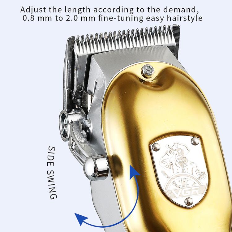 VGR V-652 Professional Digital Display USB Electric Hair Clipper