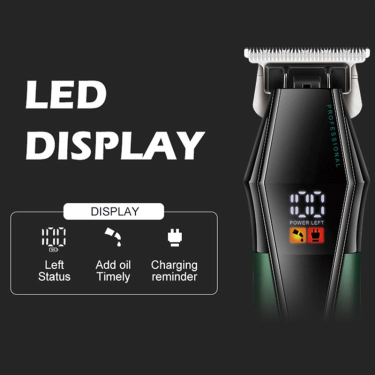 VGR V-677 LED Digital Display Electric Hair Clipper & Trimmer Set