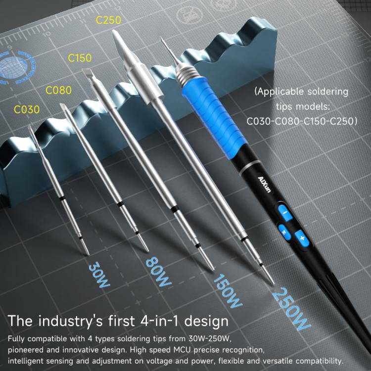 Aixun T225 4 in 1 Intelligent 7 Core Soldering Handle for C250 / C150 / C080 / C030 Soldering Tips