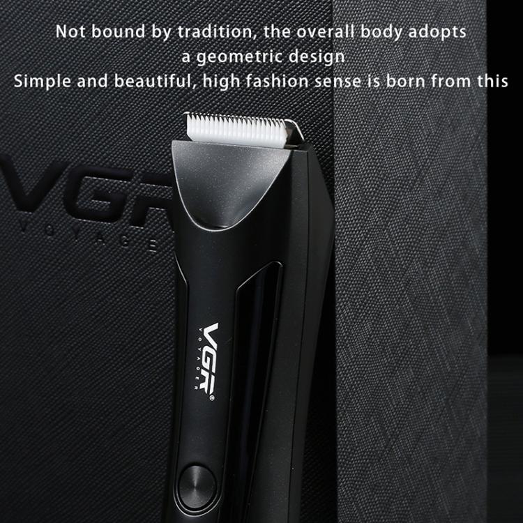 VGR V-951 IPX5 LED Digital Display Portable Light USB Hair Clipper