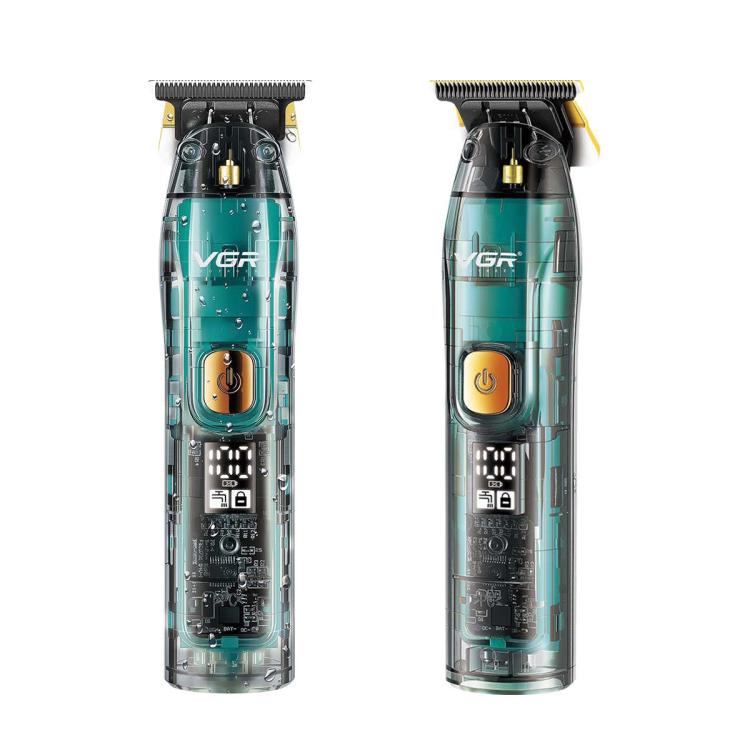 VGR V-961 IPX7 LED Digital Display USB Electric Hair Clipper