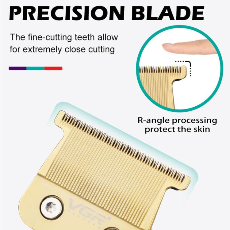 VGR V-961 IPX7 LED Digital Display USB Electric Hair Clipper