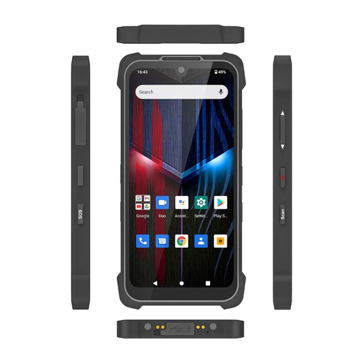 UNIWA P551 Handheld PDA Rugged Phone, 4GB+64GB, 5.5 inch Android 11 Mediatek MT6765 Helio P35 Octa Core, Network: 4G
