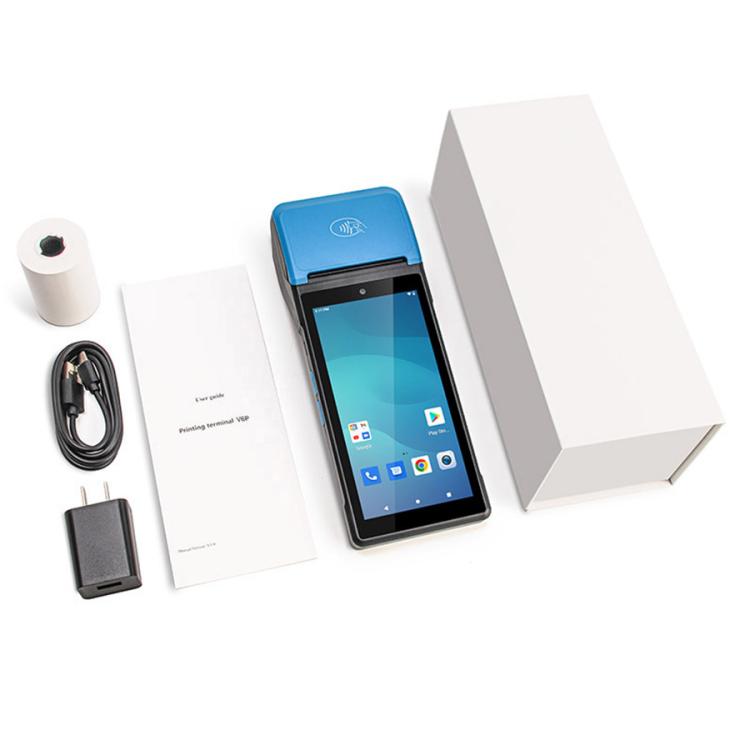 UNIWA V6P Thermal Label Printer Handheld PDA, 2GB+16GB, 5.45 inch Android 12 Mediatek MT6761 Quad Core, NFC, Network: 4G