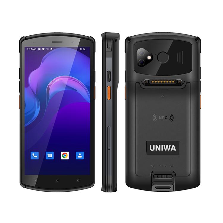 UNIWA V7S PDA Barcode Scanner Rugged Phone, 4GB+64GB, 5.7 inch Android 12 Mediatek MT6762 Octa Core, NFC, Network: 4G