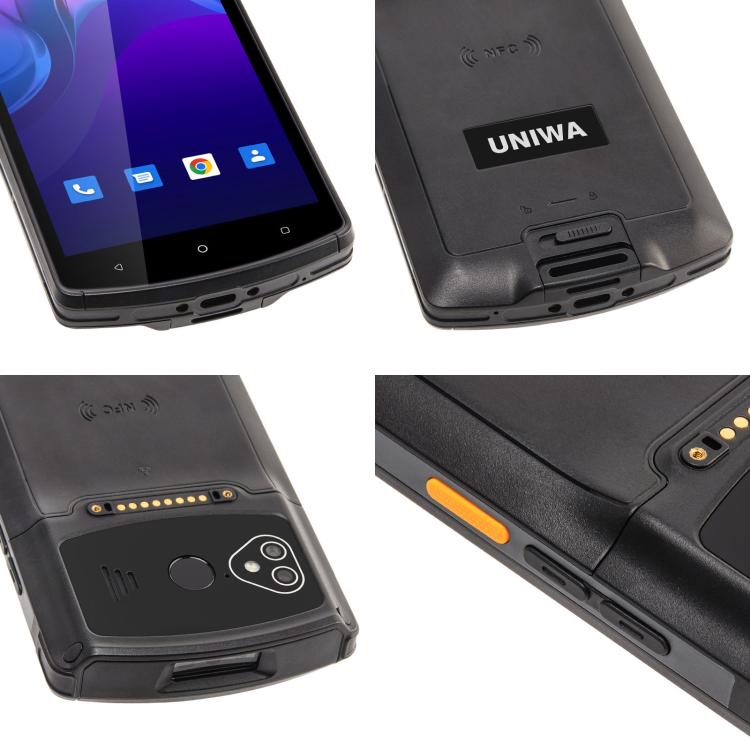 UNIWA V7S PDA Barcode Scanner Rugged Phone, 4GB+64GB, 5.7 inch Android 12 Mediatek MT6762 Octa Core, NFC, Network: 4G