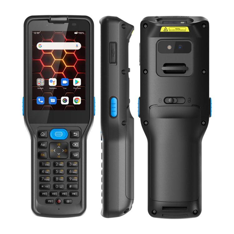 UNIWA V350 Handheld Rugged 2D Barcode Scanner, 4GB+64GB, 3.5 inch Android 12 Mediatek MT6761 Quad Core, T9 Keyboard, NFC, Network: 4G