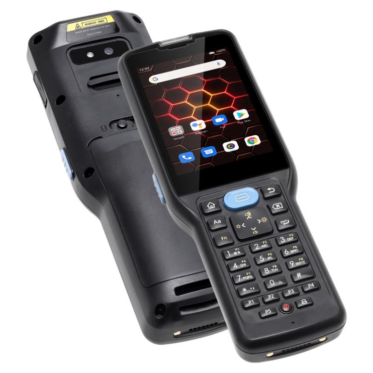 UNIWA V350 Handheld Rugged 2D Barcode Scanner, 4GB+64GB, 3.5 inch Android 12 Mediatek MT6761 Quad Core, T9 Keyboard, NFC, Network: 4G