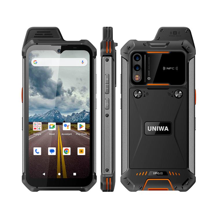 UNIWA W999 Rugged Phone, 8GB+128GB, 6.3 inch Android 13 Mediatek MT6789 Helio G99 Octa Core, NFC, Network: 4G