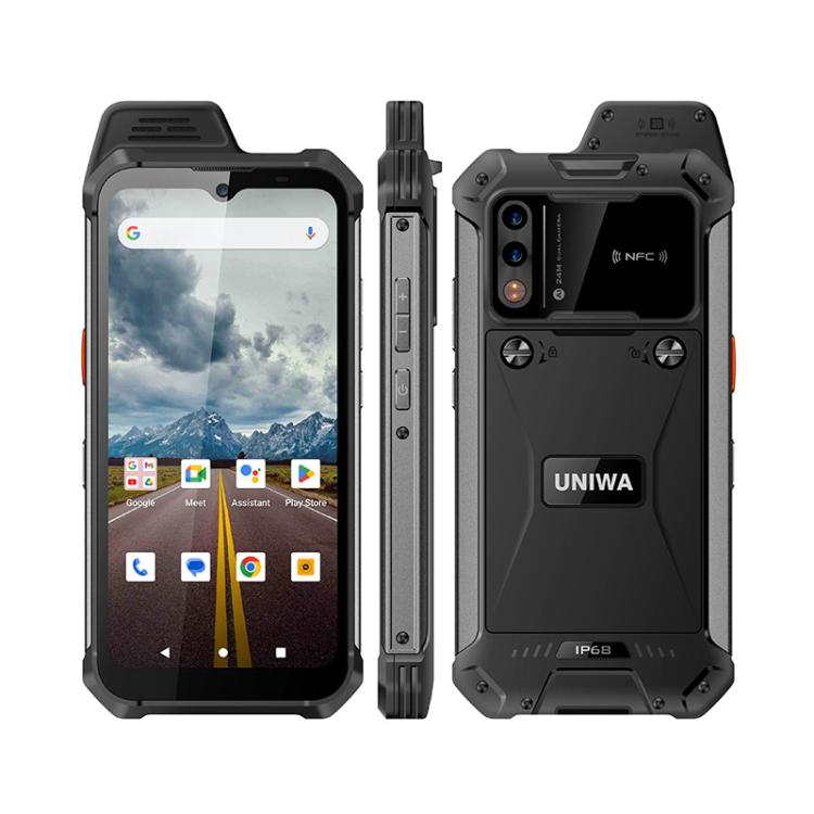 UNIWA W999 Rugged Phone, 8GB+128GB, 6.3 inch Android 13 Mediatek MT6789 Helio G99 Octa Core, NFC, Network: 4G