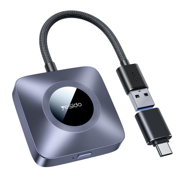 Yesido KM23 Wireless CarPlay with USB to Type-C Adapter