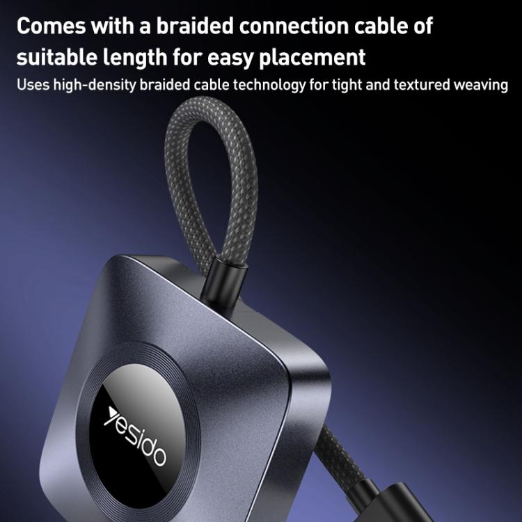 Yesido KM23 Wireless CarPlay with USB to Type-C Adapter