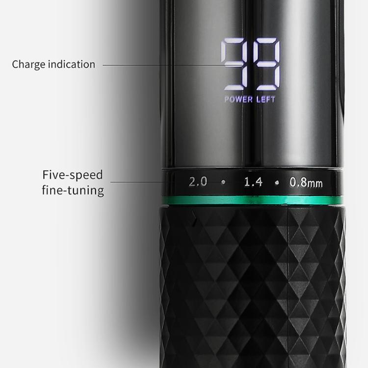 VGR V-256 5-gear Fine-tuning Digital Display USB Hair Clipper with Holder