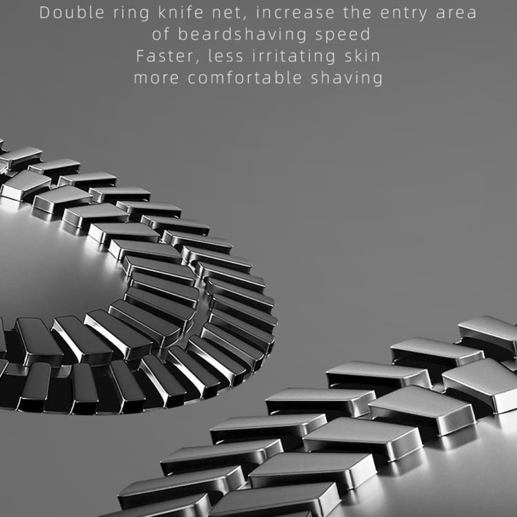 VGR V-310 Digital Display Three-blade IPX7 Electric Shaver